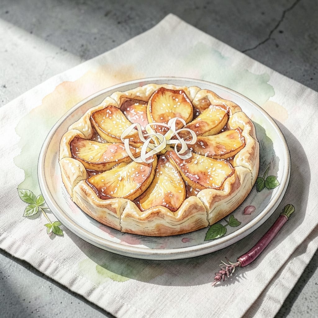 Apple Tatin Recipe UK: Caramelized Upside-Down Apple Tart