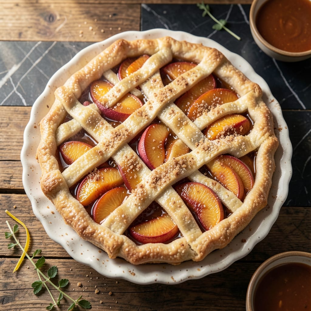 Paula Deen's Peach Pie Recipe: Buttery Lattice with Summer Sweetness Paula Deen's Peach Pie Recipe: Buttery Lattice with Summer Sweetness