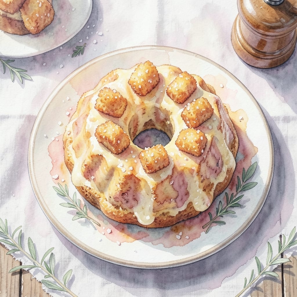 Bundt Cake Breakfast Recipe With Tater Tots: Sweet and Savory Morning Surprise Bundt Cake Breakfast Recipe With Tater Tots: Sweet and Savory Morning Surprise