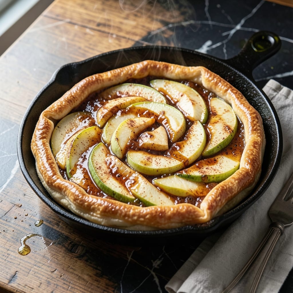 Recipe for Apple Tatin: Upside-Down Caramelized Apple Elegance