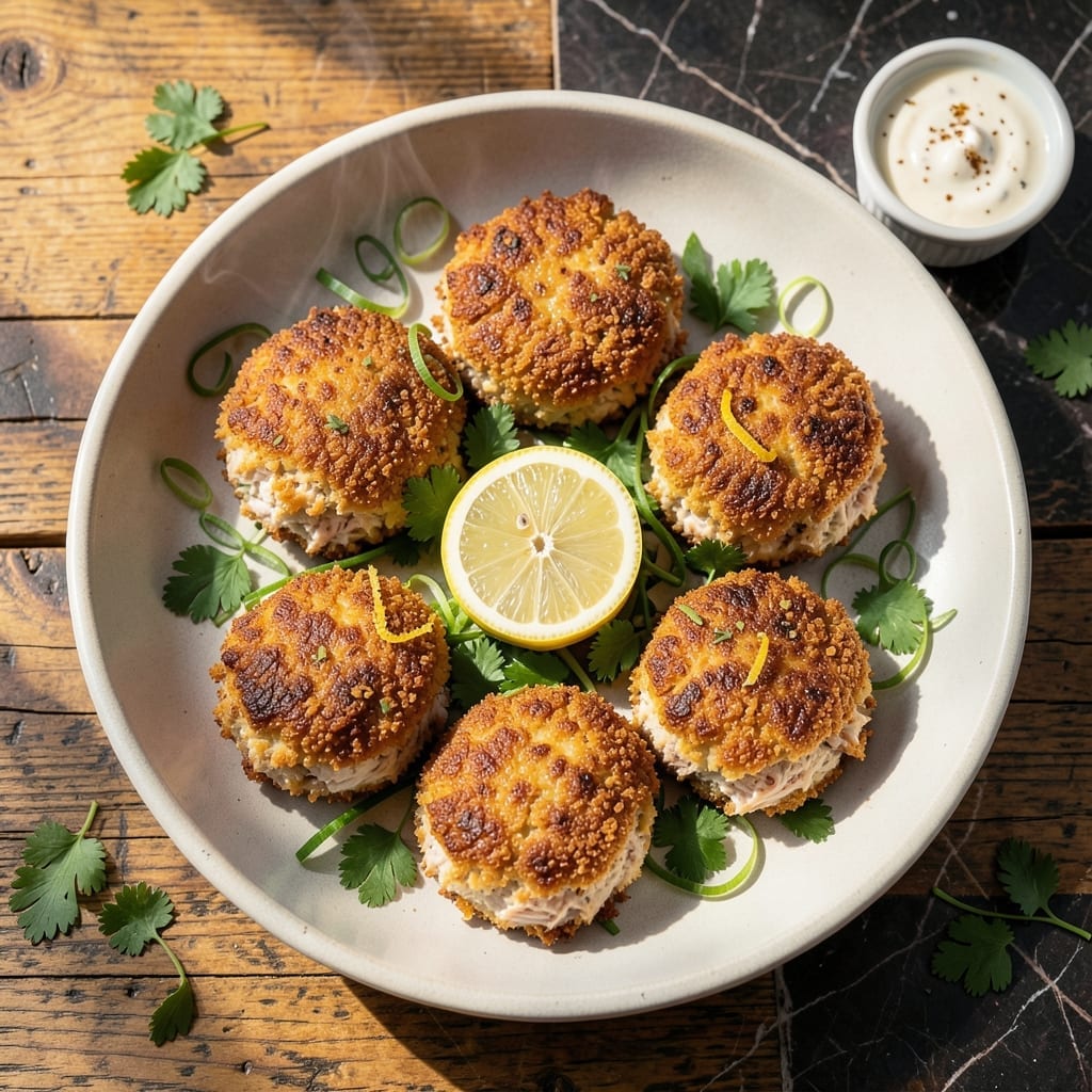 Bobby Chez Crab Cake Recipe: Lump Crab With Crisp Golden Crust Bobby Chez Crab Cake Recipe: Lump Crab With Crisp Golden Crust