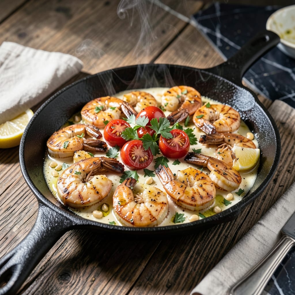 Recipe For Tiger Shrimp: Buttery Garlic Infusion With Bold Spice
