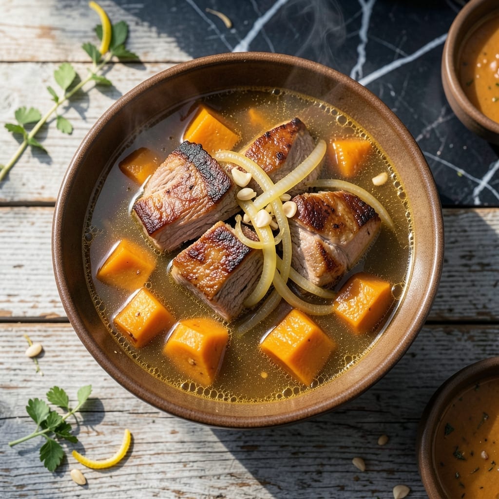 Pork and Squash Soup Recipe Hawaii: Island-Style Hearty Harmony Pork and Squash Soup Recipe Hawaii: Island-Style Hearty Harmony