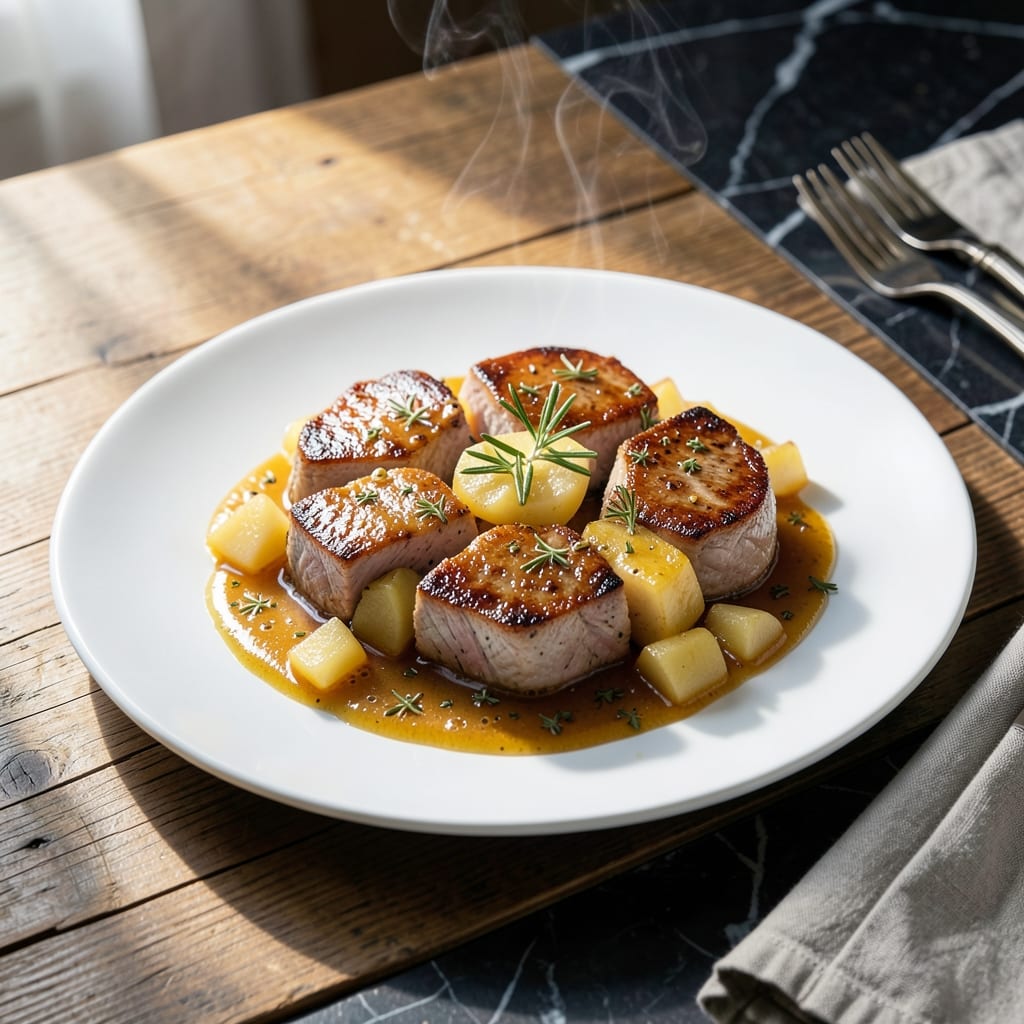 Pear Sauce Recipe for Pork: Sweet-Tart Glaze with Herb Infusion