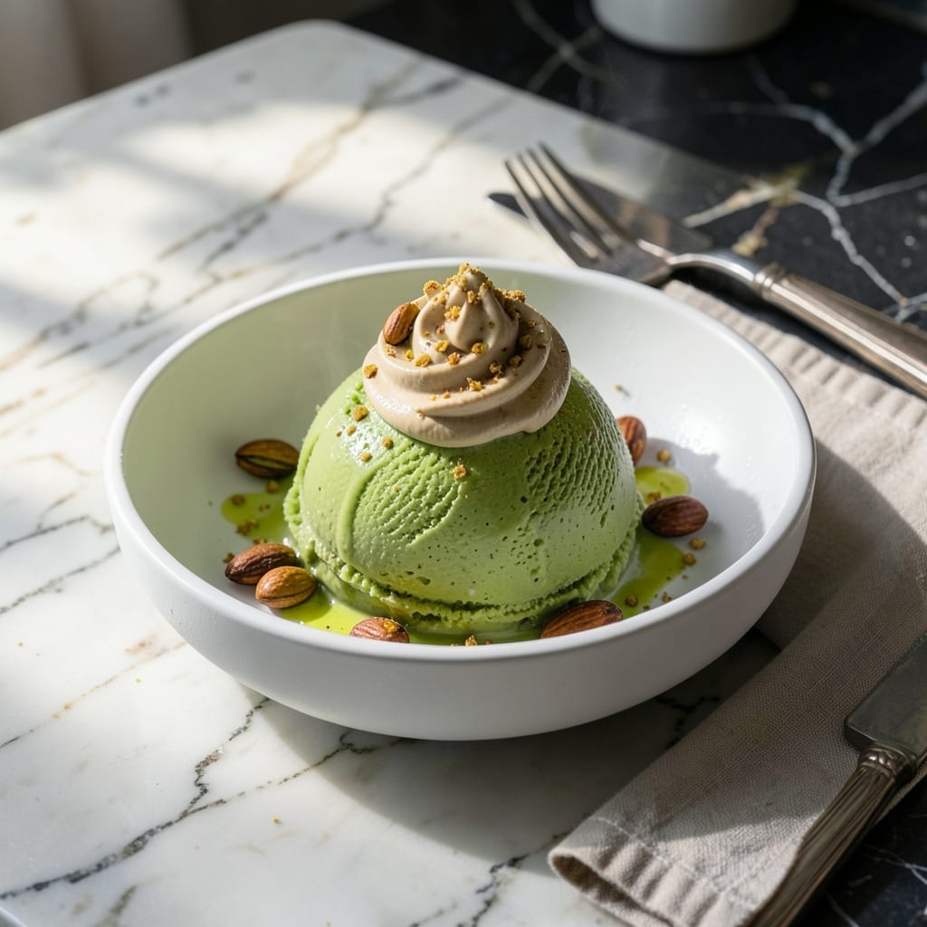 Pistachio Ice Cream Recipe With Pistachio Cream: Double Nutty Luxury Churned to Perfection