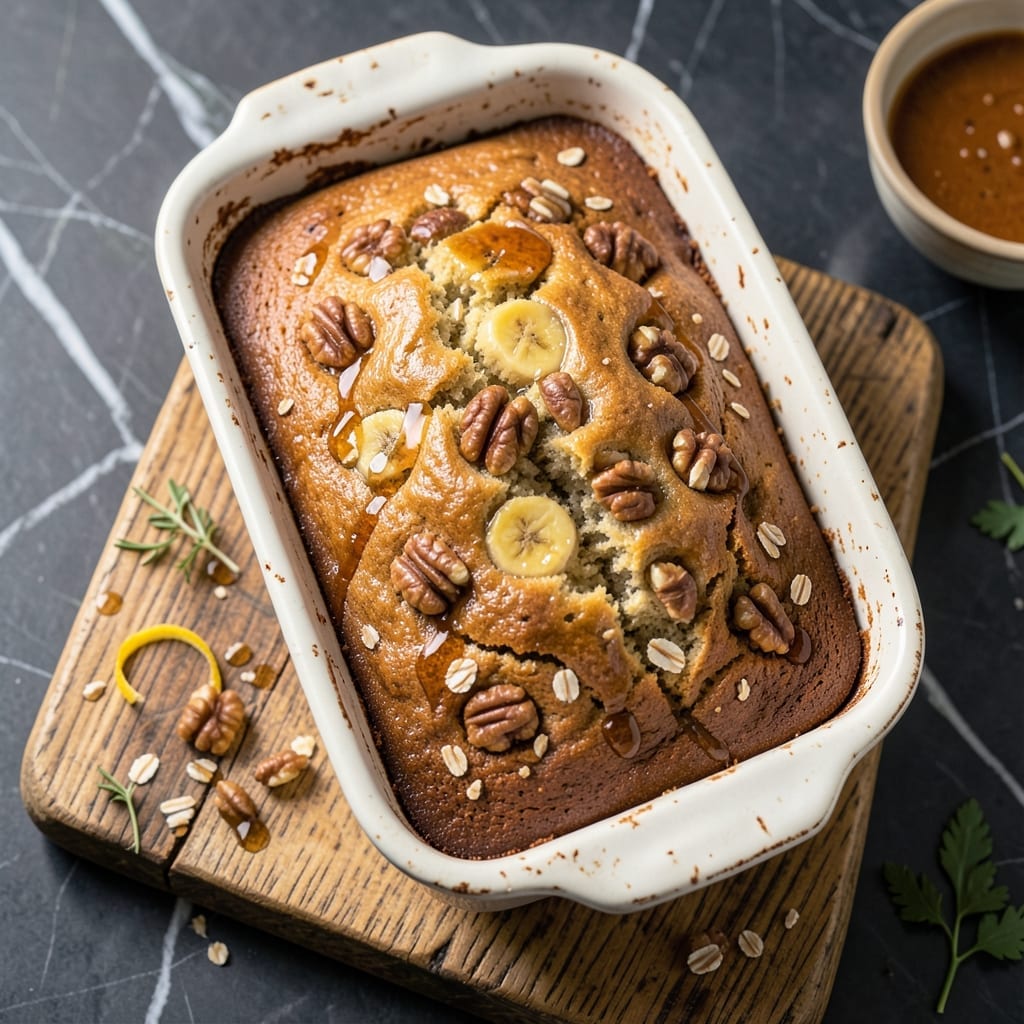 Healthy Recipe for Banana Nut Bread: Naturally Sweetened With Whole Grains
