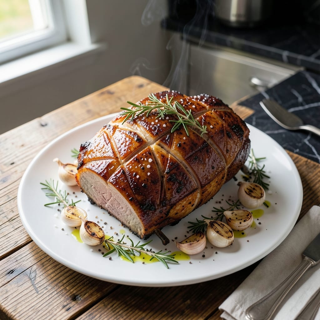 Pork Roast Recipe Rotisserie: Herb-Crusted Juiciness on the Spit