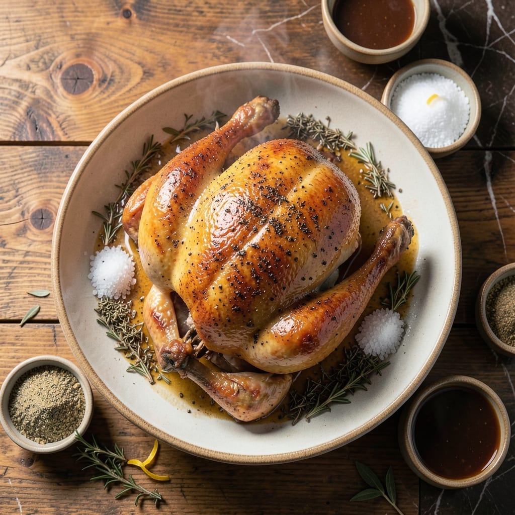 Turkey Dry Brine Recipe For Deep Frying: Juicy Meat With Crisp Golden Skin