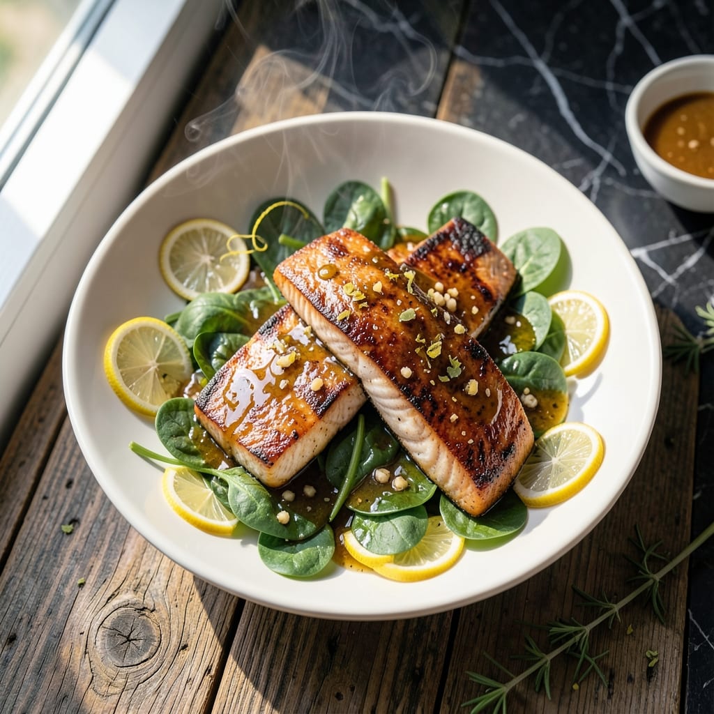 Maple Salmon Recipe Without Soy Sauce: Sweet Glaze With Natural Caramelization