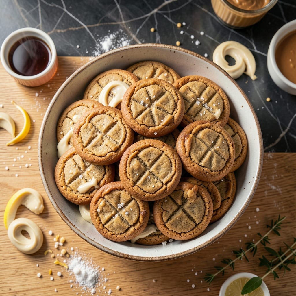Peanut Butter Cookie Recipe No Eggs No Milk: Vegan Crinkle-Topped Treats