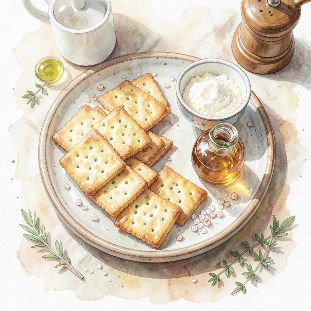 Recipe For Soda Crackers: Crisp and Light Homemade Bites