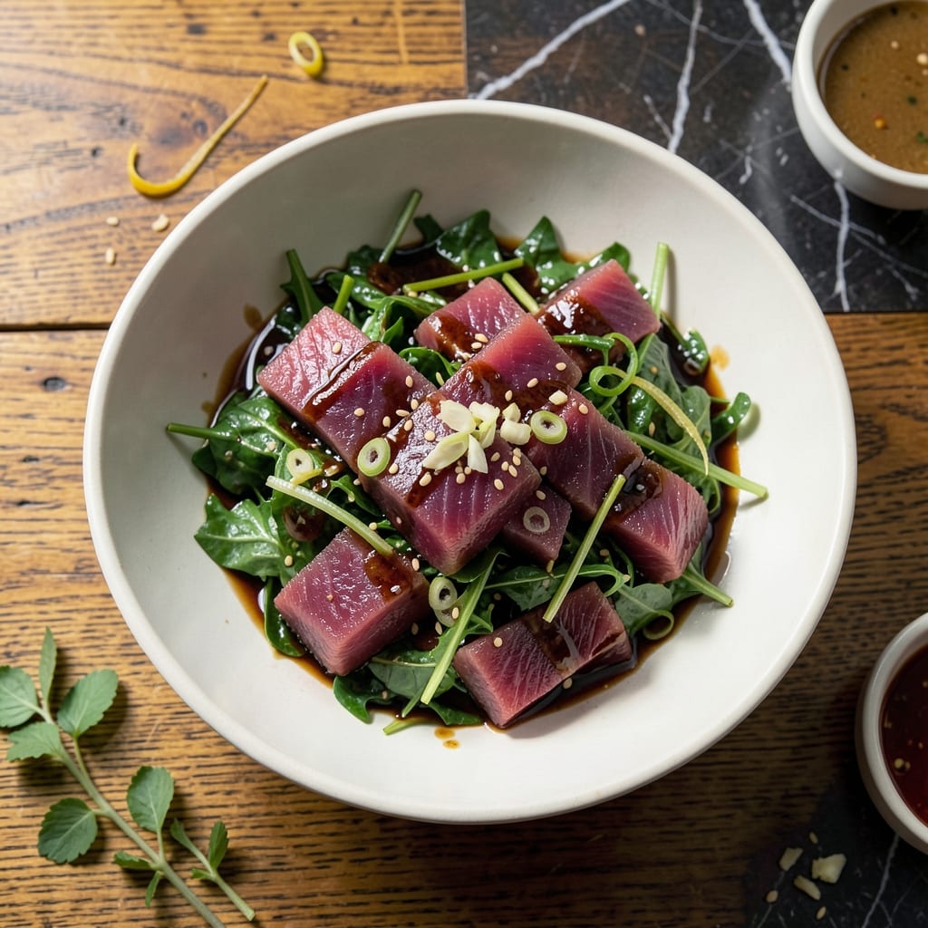 Poke Bowl Recipe No Rice: Fresh and Flavorful Low-Carb Delight Poke Bowl Recipe No Rice: Fresh and Flavorful Low-Carb Delight