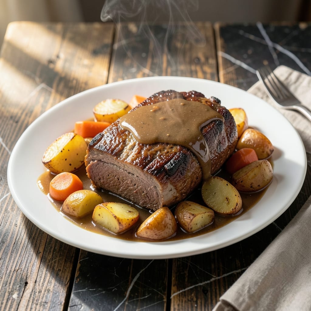 Pot Roast Recipe With Brown Gravy Mix: Slow-Cooked Richness With Savory Depth