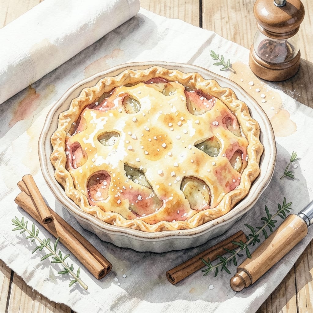 Apple Pie Recipe Temperature: Bake to Flaky Golden Perfection