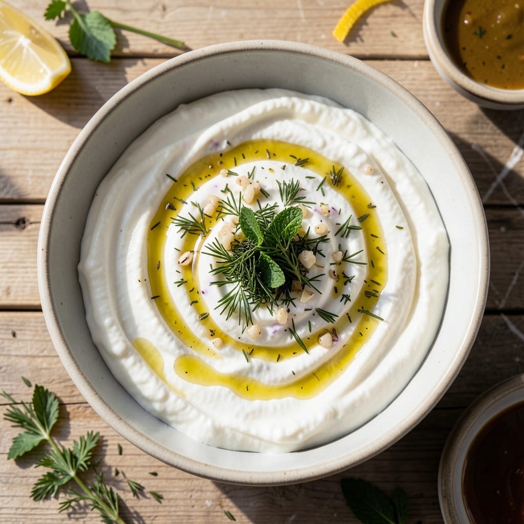 Tzatziki Recipe No Cucumber: Creamy Yogurt and Herb Infusion