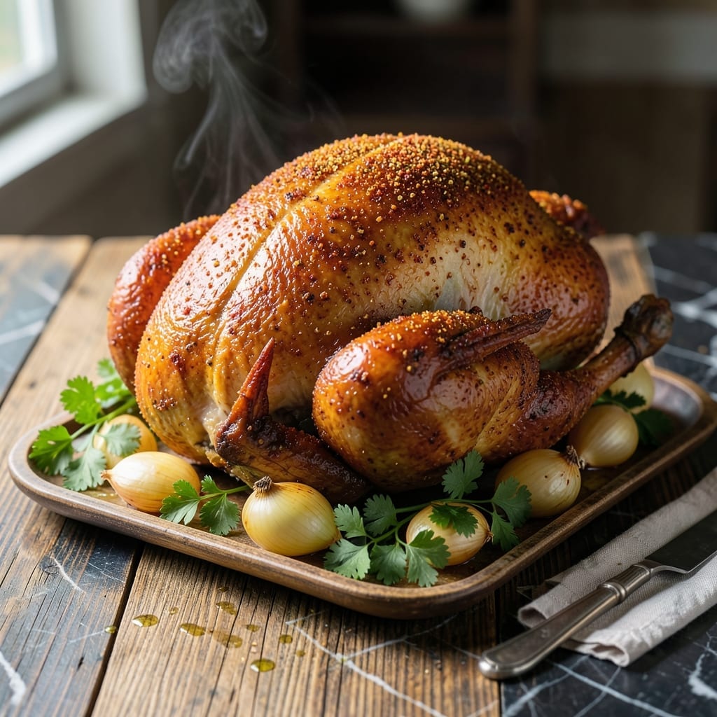 Deep Fried Turkey Recipe Cajun: Spice-Rubbed Crispy Skin and Moist Meat