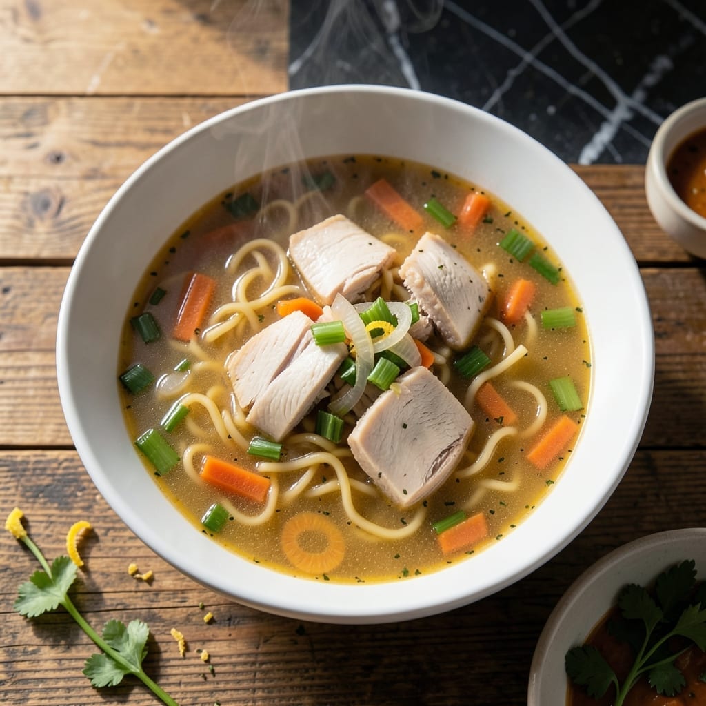 Pioneer Woman Recipe for Chicken Noodle Soup: Homestyle Broth with Egg Noodles Pioneer Woman Recipe for Chicken Noodle Soup: Homestyle Broth with Egg Noodles