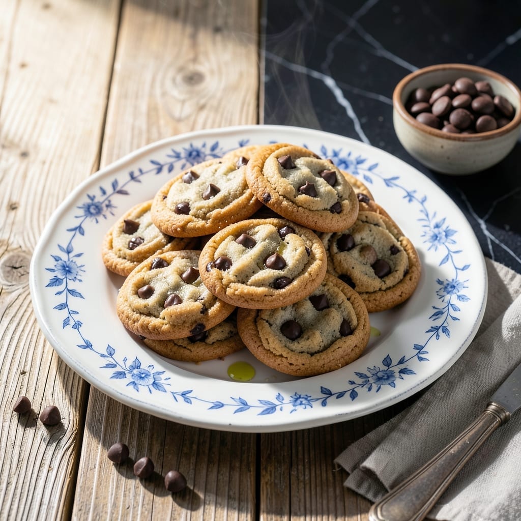 Chocolate Chip Cookie Recipe With Mini Chocolate Chips: Double Chocolate Bites