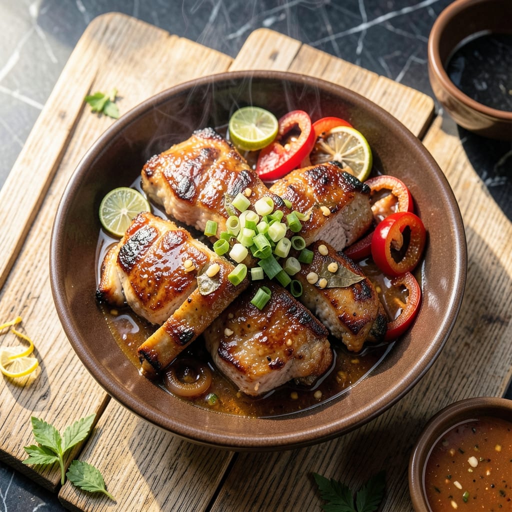 Pork Chop Barbecue Recipe Filipino Style: Tangy-Sweet Adobo Glaze