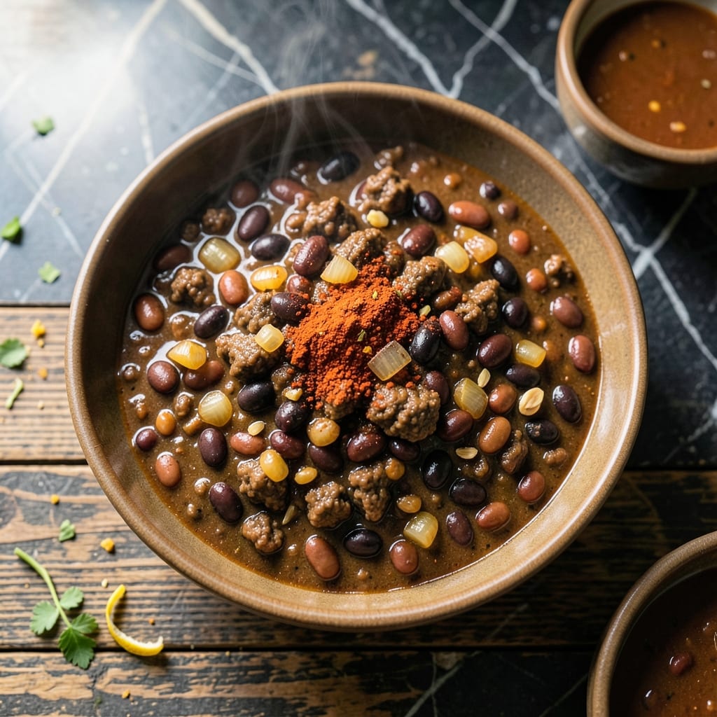 Chili Recipe No Tomatoes: Hearty Bean and Meat Stew With Bold Spices