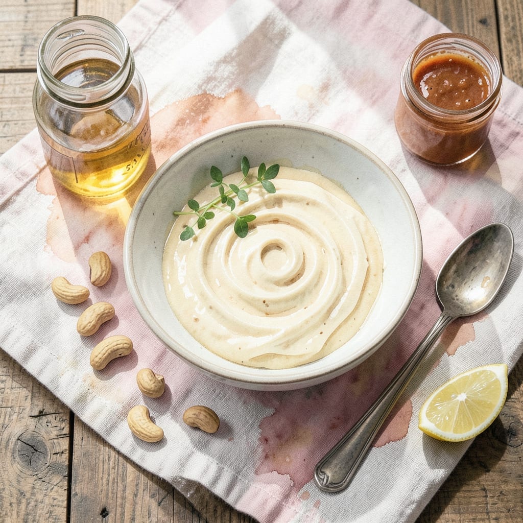 Vegan Mayo Recipe Cashew: Silky Smooth Plant-Based Spread
