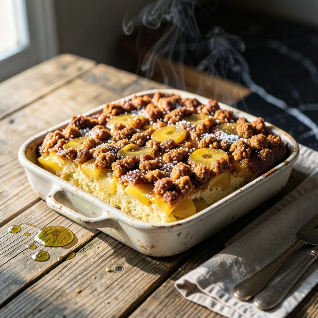 Pineapple Dump Cake Recipe Cake Mix: Effortless Tropical Indulgence