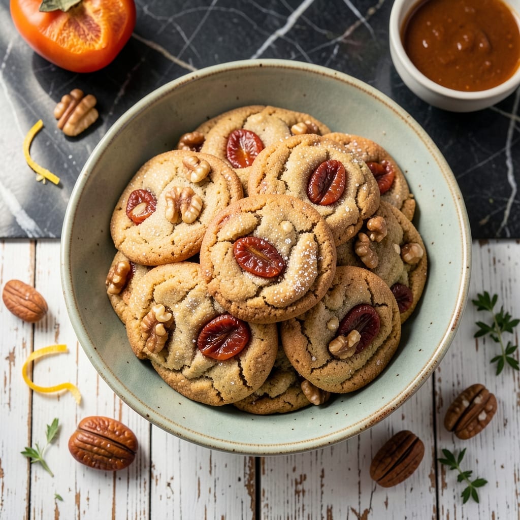 Persimmon Cookie Recipe With Walnuts: Soft Spiced Sweetness With Crunch Persimmon Cookie Recipe With Walnuts: Soft Spiced Sweetness With Crunch