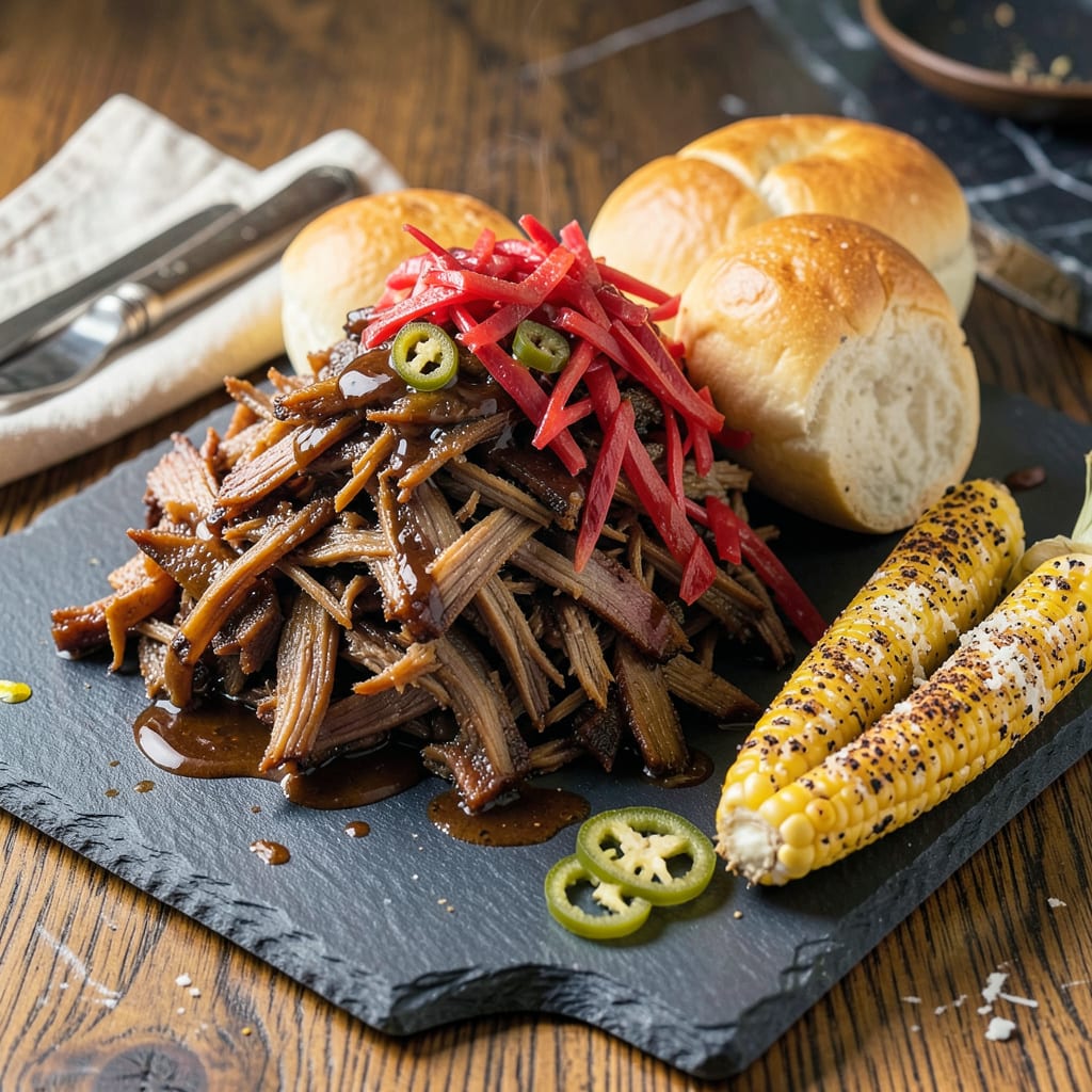 A Recipe for Pulled Pork: Tender, Juicy, and Foolproof Steps illustration with key details