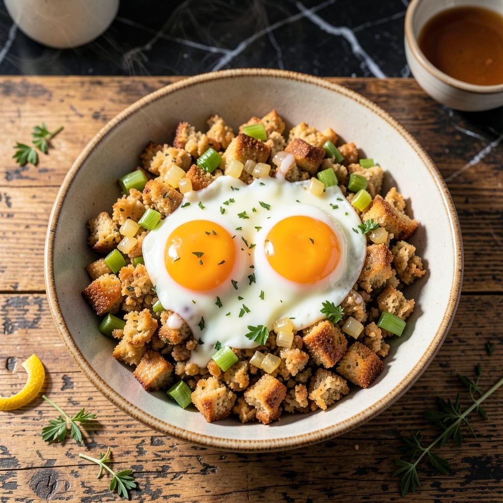 Pepperidge Farm Dressing Recipe With Eggs: Homemade Bread Stuffing with Creamy Custard Pepperidge Farm Dressing Recipe With Eggs: Homemade Bread Stuffing with Creamy Custard