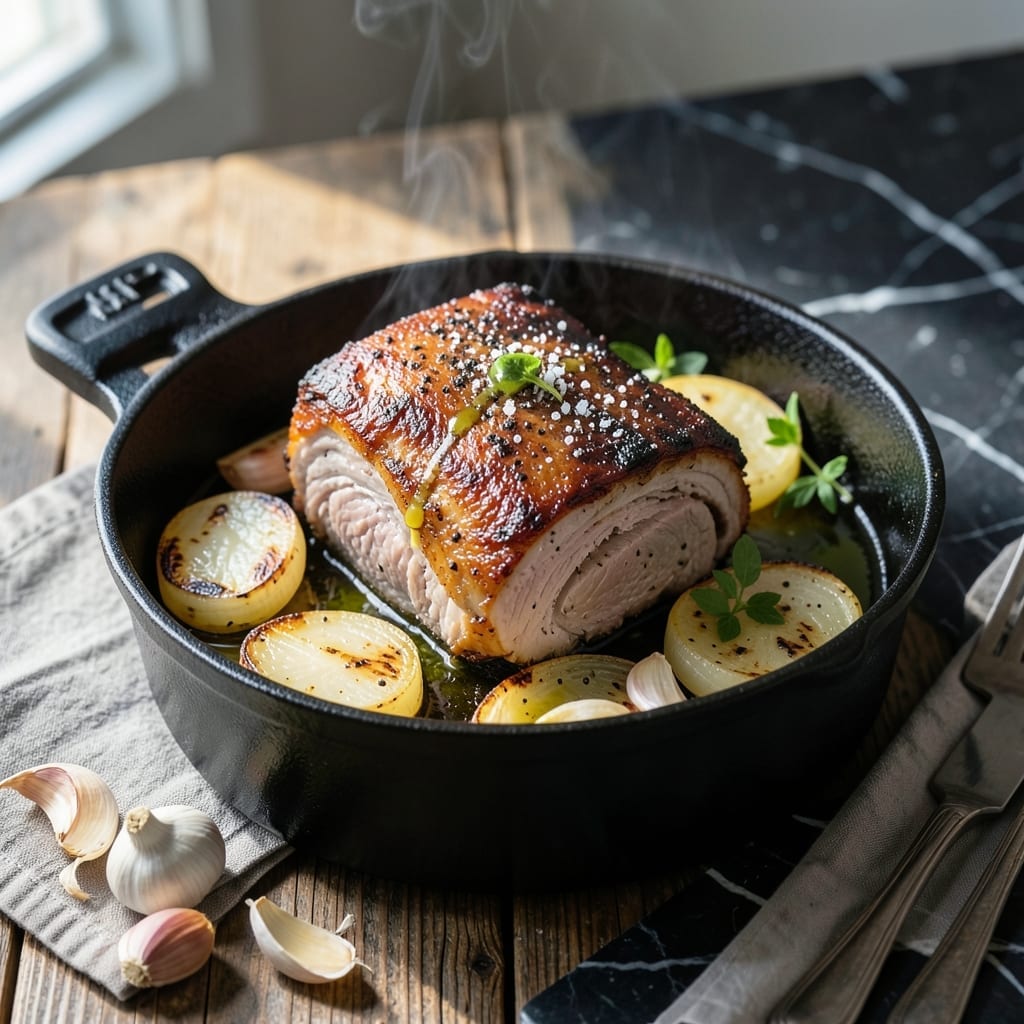 Dutch Oven Pork Shoulder Recipe: Fall-Off-The-Bone Richness With Crispy Bits Dutch Oven Pork Shoulder Recipe: Fall-Off-The-Bone Richness With Crispy Bits