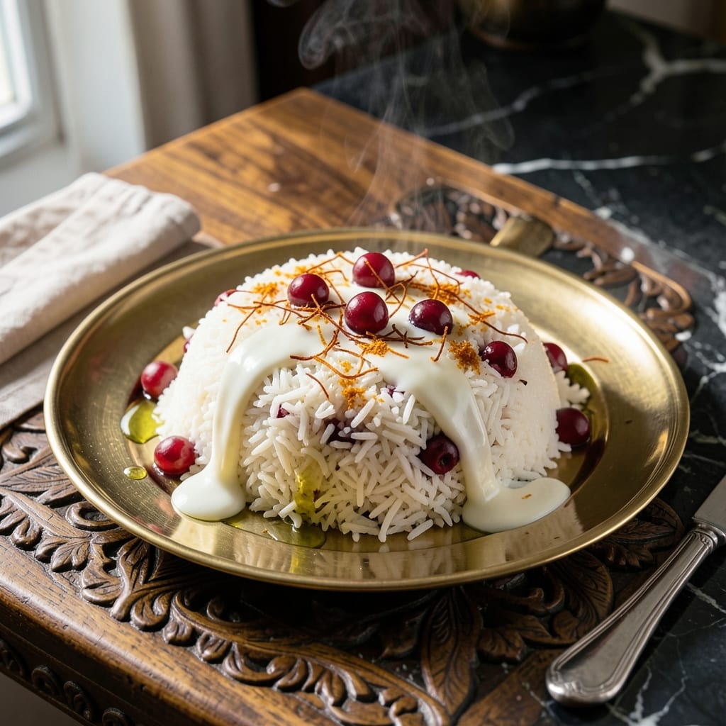 Persian Rice Recipe With Cranberries: Fragrant Basmati With Sweet-Tart Burst Persian Rice Recipe With Cranberries: Fragrant Basmati With Sweet-Tart Burst