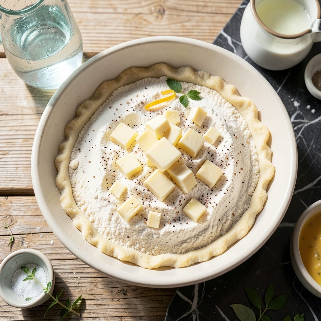 Pie Crust Recipe With Salted Butter: Flaky Layers and Golden Brown Finish