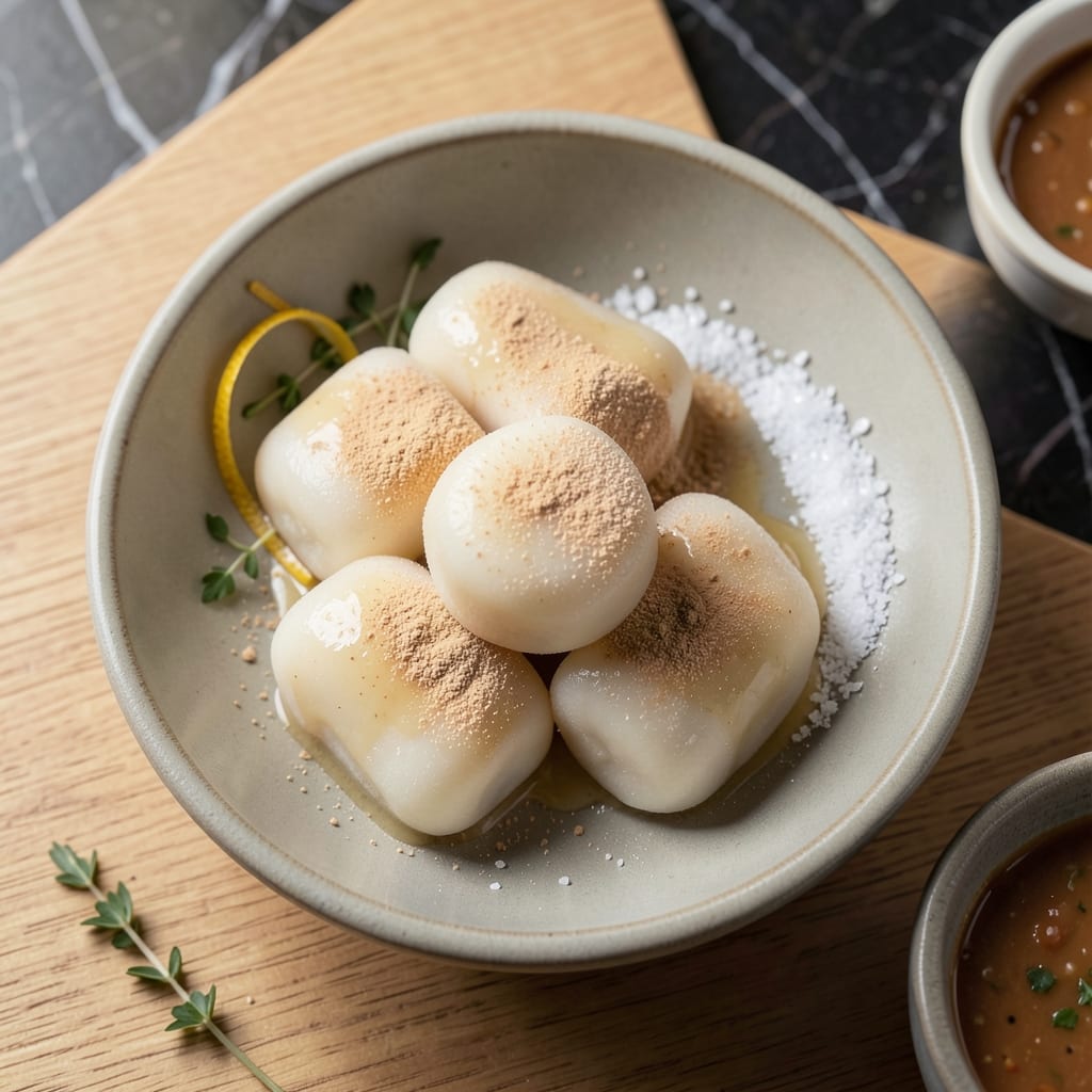 Plain Mochi Recipe With Rice Flour: Chewy Pillows of Sweet Tradition Plain Mochi Recipe With Rice Flour: Chewy Pillows of Sweet Tradition