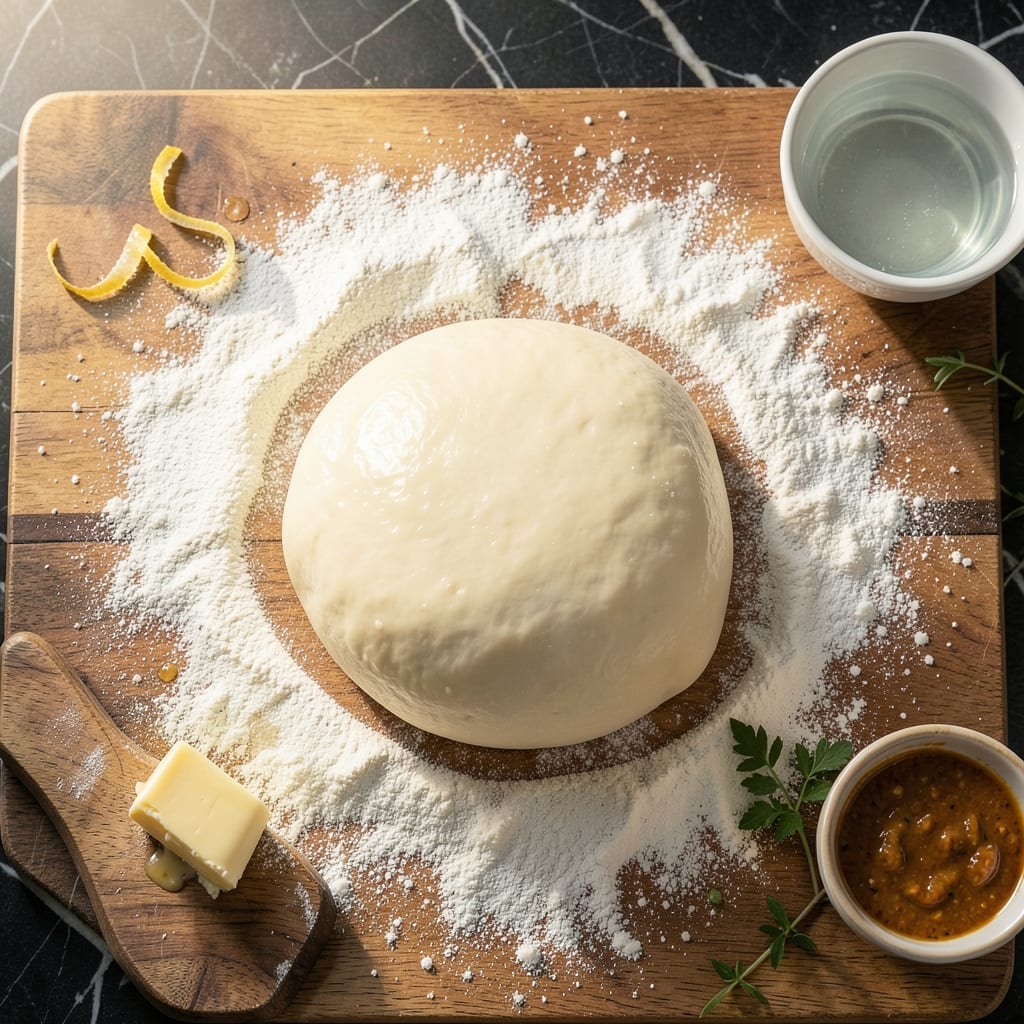 Pizza Dough Recipe With Butter: Flaky Crust Without the Yeast Pizza Dough Recipe With Butter: Flaky Crust Without the Yeast