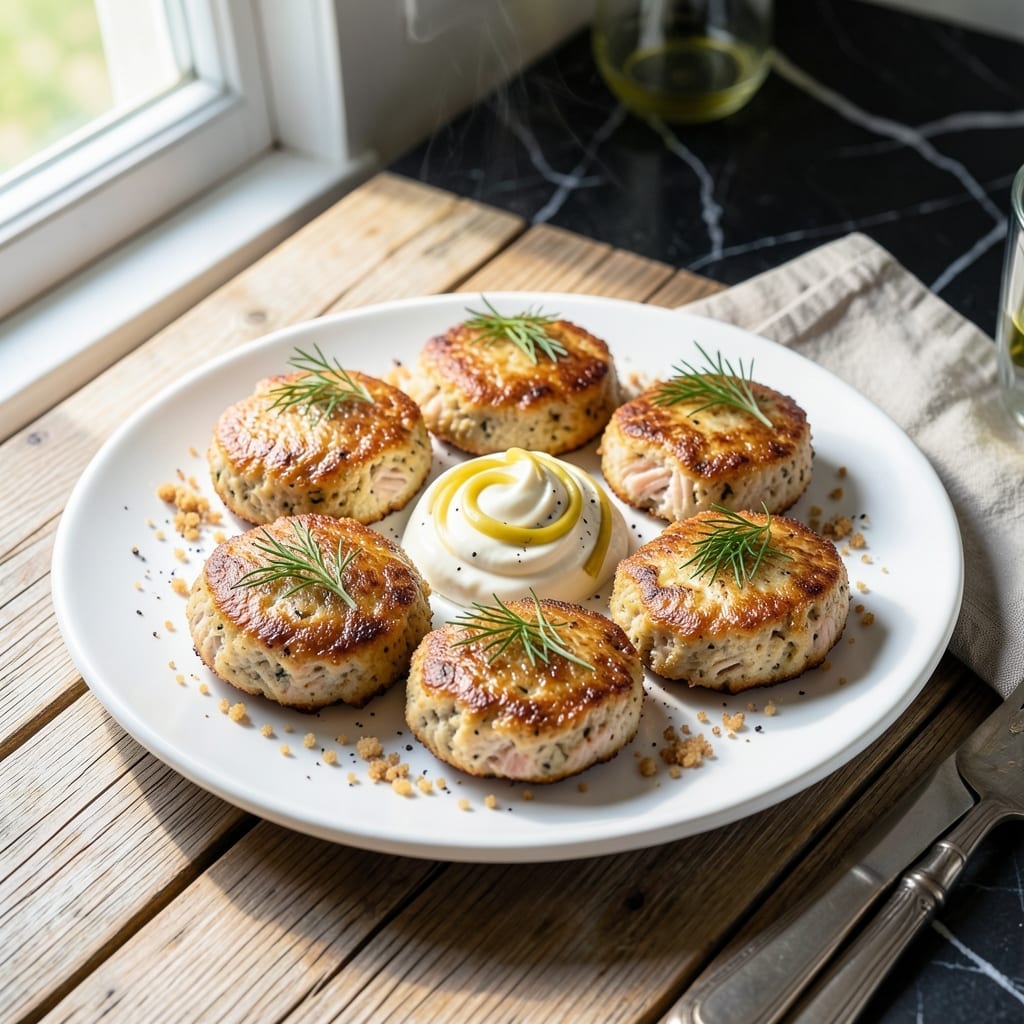 Recipe for Fried Salmon Patties: Crispy Golden Crust With Flaky Centers Recipe for Fried Salmon Patties: Crispy Golden Crust With Flaky Centers