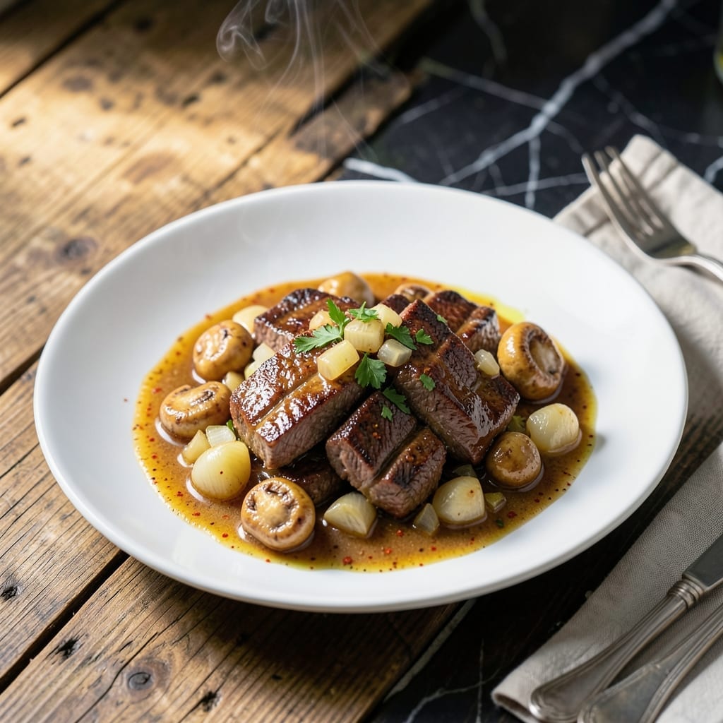 Hungarian Beef Stroganoff Recipe: Paprika-Infused Cream Sauce