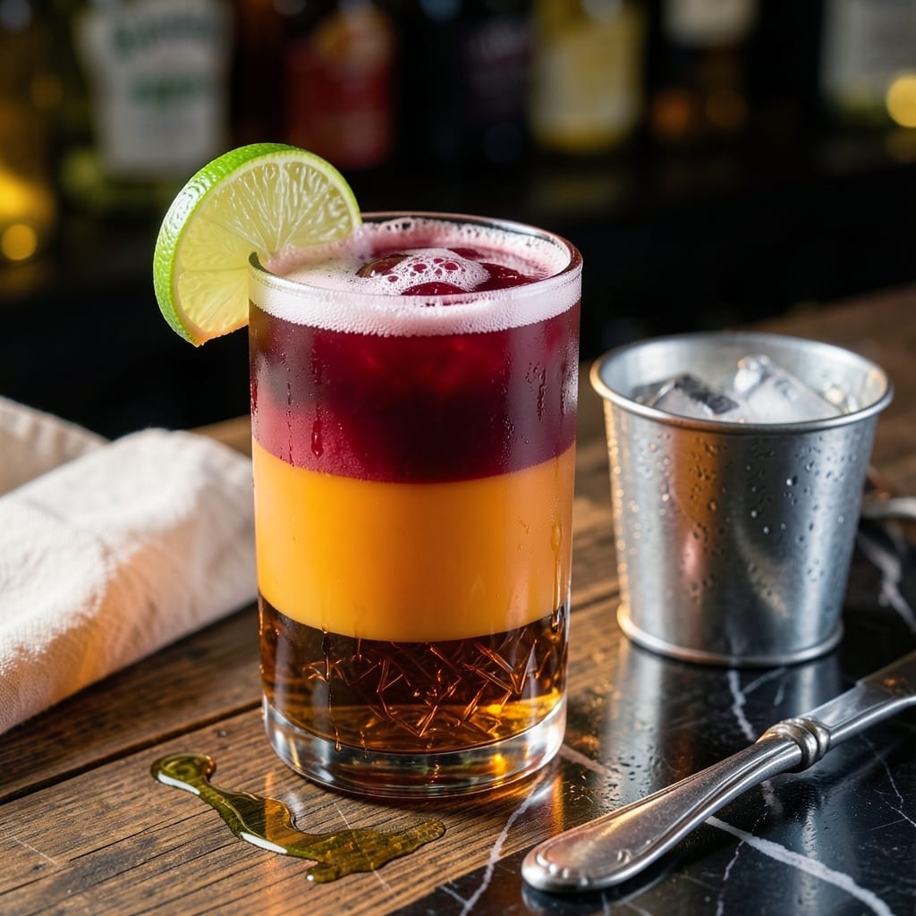 Vegas Bomb Drink Recipe Shot: Layered Citrus and Energy Kick Vegas Bomb Drink Recipe Shot: Layered Citrus and Energy Kick