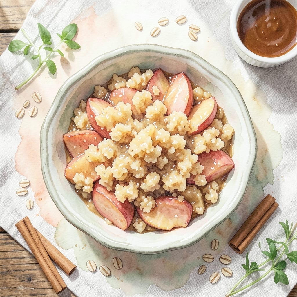 Apple Crumble Recipe Step by Step: Buttery Oat Topping with Warm Spiced Apples Apple Crumble Recipe Step by Step: Buttery Oat Topping with Warm Spiced Apples