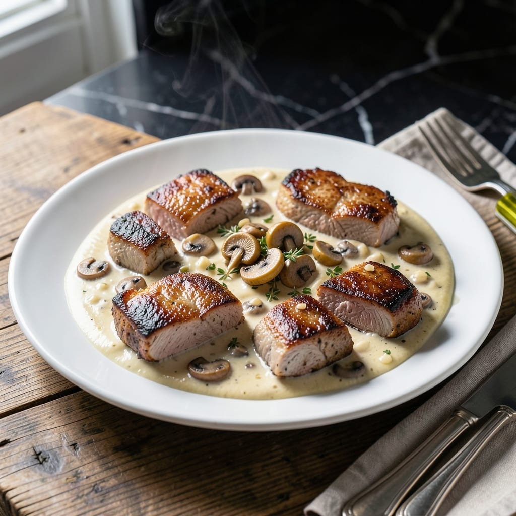 Pork Chop Cream Of Mushroom Recipe Crock Pot: Slow-Cooked Tender Pork in Velvety Sauce Pork Chop Cream Of Mushroom Recipe Crock Pot: Slow-Cooked Tender Pork in Velvety Sauce
