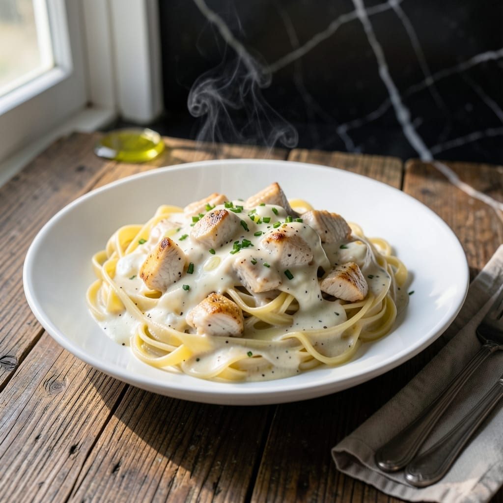 Pasta Recipe Using Boursin Cheese: Garlicky Herb Cream Sauce in One Pot Pasta Recipe Using Boursin Cheese: Garlicky Herb Cream Sauce in One Pot