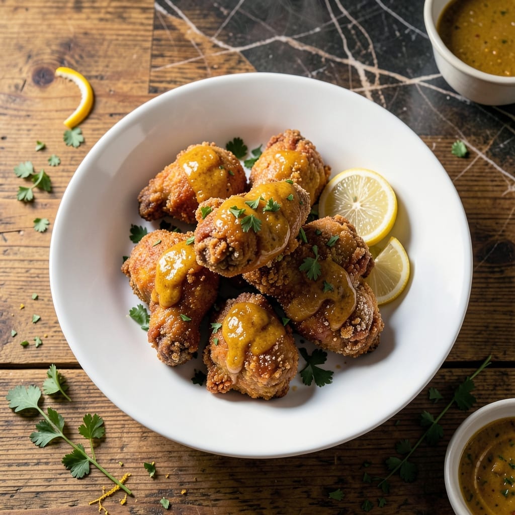 Recipe for Mustard Fried Chicken: Crunchy Coating With Bold Tangy Flavor Recipe for Mustard Fried Chicken: Crunchy Coating With Bold Tangy Flavor
