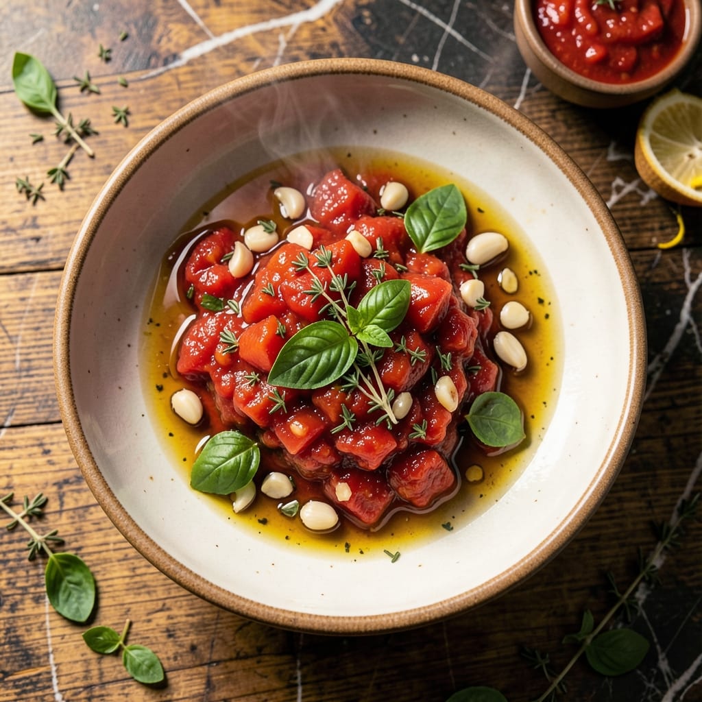 Pizza Sauce Recipe Whole Tomatoes: Rustic Tomato Base With Fresh Herb Depth