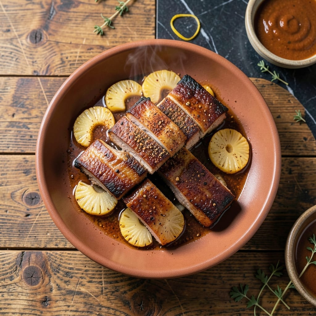 Pork Ribs Wrapped Around Pineapple Recipe Oven: Sweet and Smoky Fusion Bake