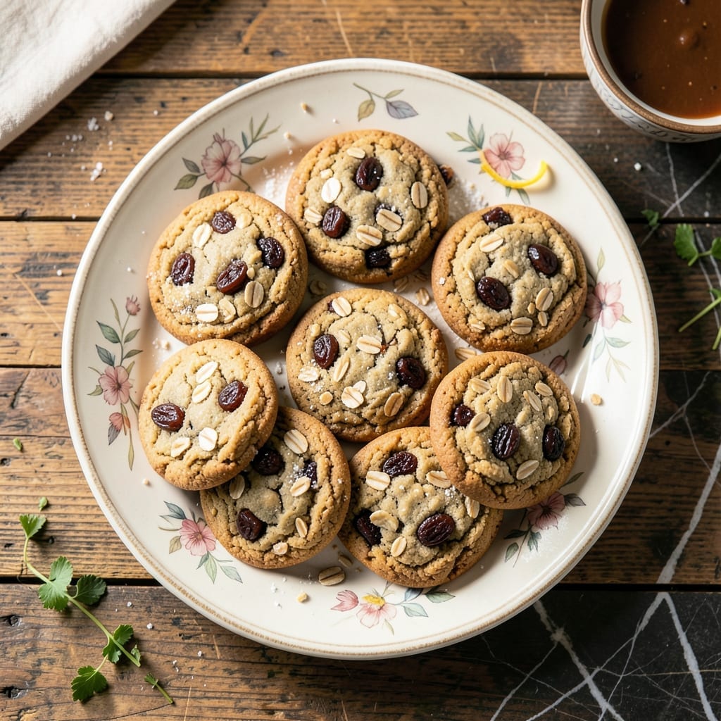 Easy Oatmeal Raisin Cookies Recipe With Few Ingredients: No-Fuss Chewy Delights