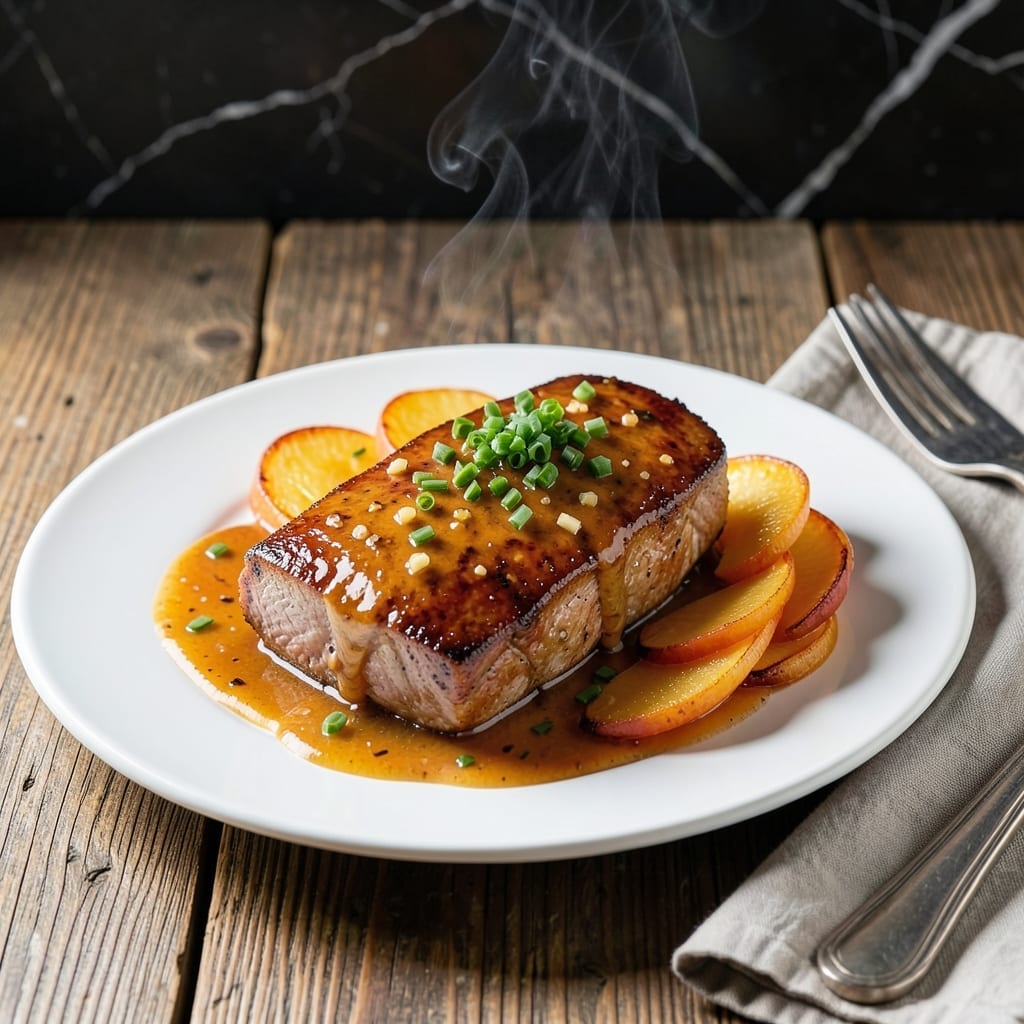 Peach Sauce Recipe for Pork: Sweet and Tangy Glaze for Grilled Chops Peach Sauce Recipe for Pork: Sweet and Tangy Glaze for Grilled Chops