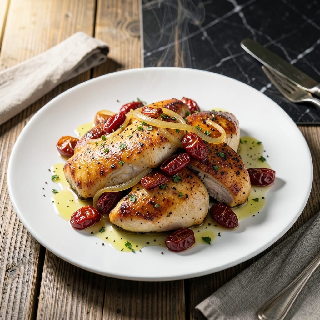 Recipe Chicken Sundried Tomatoes: Mediterranean Flavor in One Pan