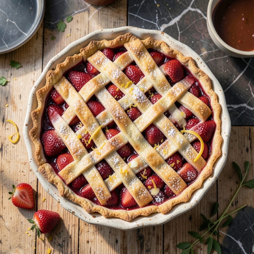 Fresh Strawberry Pie Recipe Without Jello: Natural Fruit Thickening Method Fresh Strawberry Pie Recipe Without Jello: Natural Fruit Thickening Method