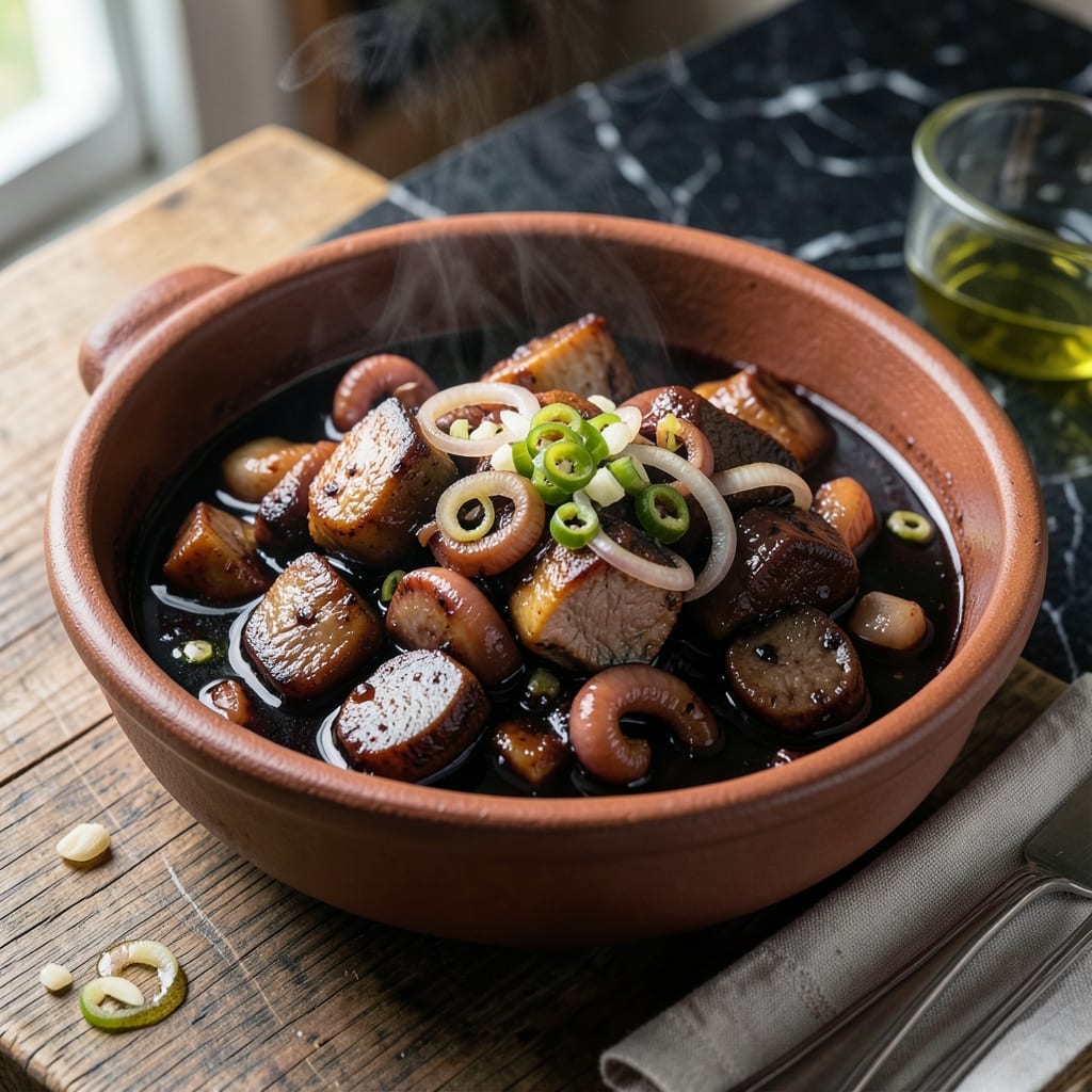 Pork Dinuguan Recipe Ilocano: Savory Offal Stew With Tangy Vinegar Depth Pork Dinuguan Recipe Ilocano: Savory Offal Stew With Tangy Vinegar Depth
