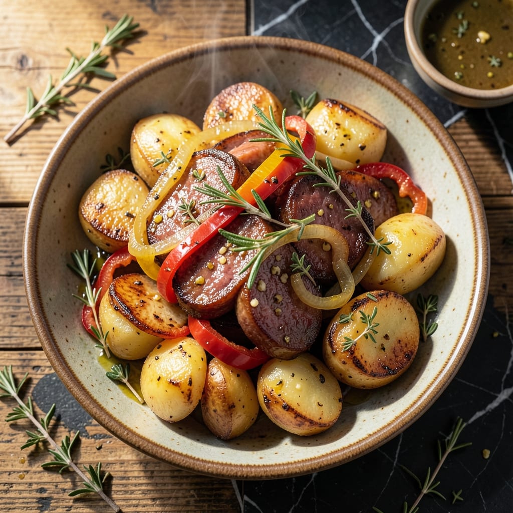 Recipe With Smoked Sausage and Potatoes: One-Pan Smoky Heartiness