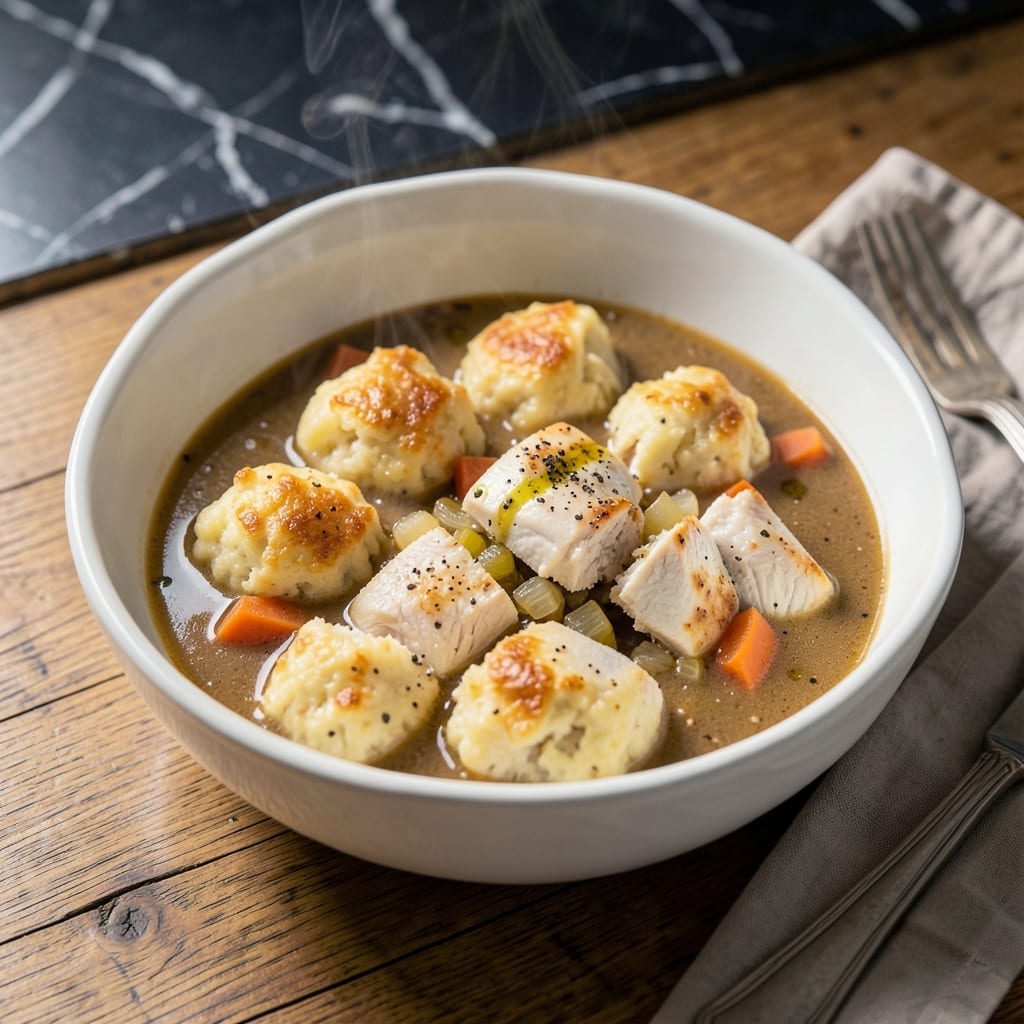 Original Bisquick Chicken and Dumplings Recipe: Fluffy Pillows in Rich Broth